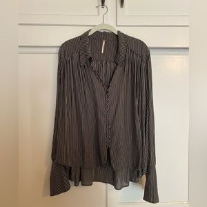 Free people button up blouse